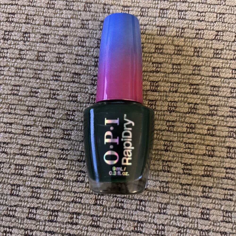 OPI RapiDry Quick Dry Nail Polish Colors | Opaque, Crème, Fir Surely Fast green